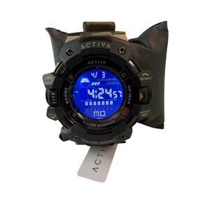 Activa Armour X by Invicta Digital Watch – Model ACW8050MC 50mm Camouflage Khaki